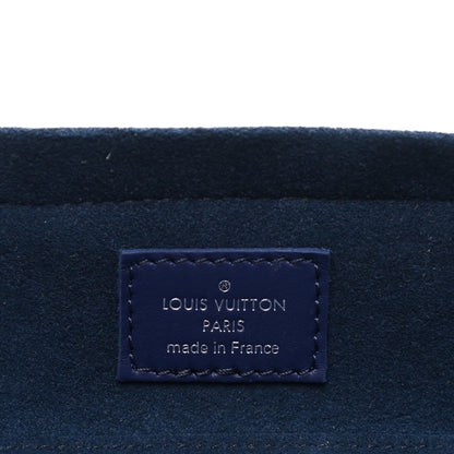 Louis Vuitton Cowhide Monogram Bandana Sunglasses Case GM Blue White 5 of 7