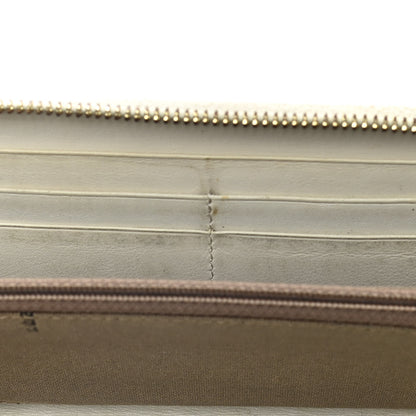Fendi Zucchino Spalmati FF Multicolor Zip Around Wallet White Multicolor 17 of 18