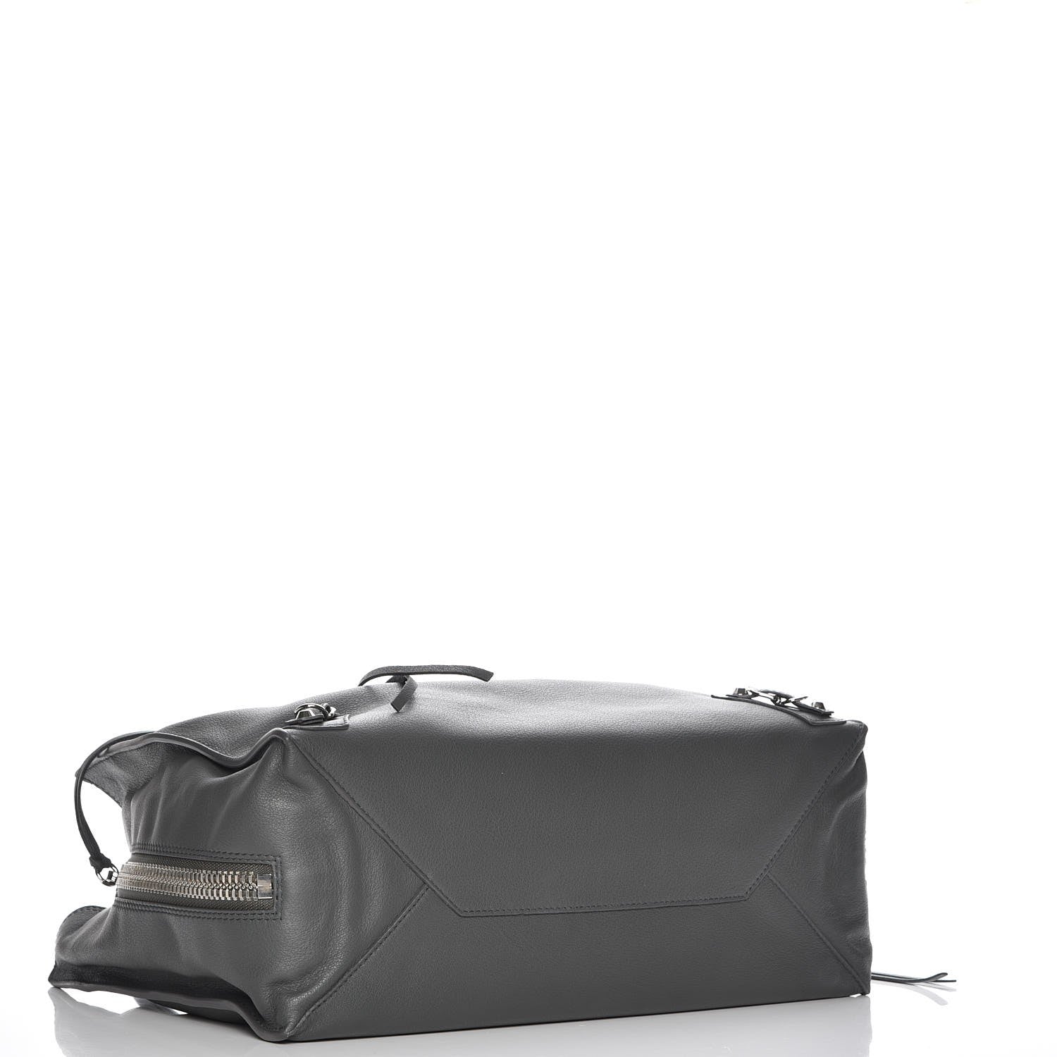 Balenciaga Veau Papier B4 Zip Around Tote Gris Fossile 5 of 8