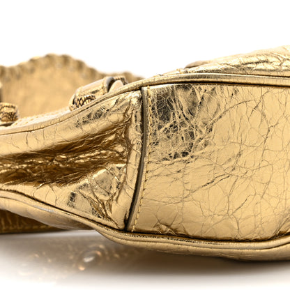 Balenciaga Metallic Agneau Arena Le Cagole Shoulder Bag XS Gold 10 of 13