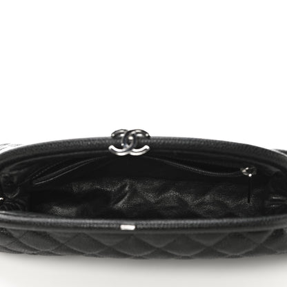 Chanel Caviar Quilted Timeless Clutch Black 6 of 12