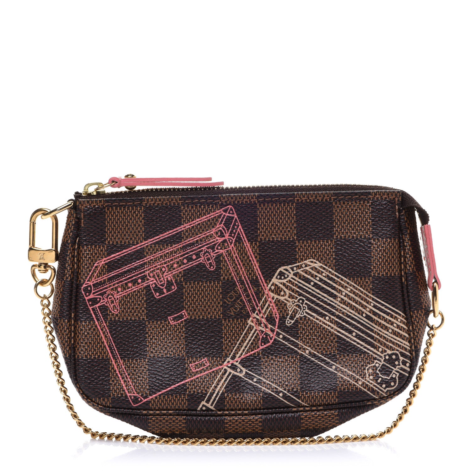 Louis Vuitton Monogram 2014 Christmas Animation Mini Pochette Accessories 1 of 9