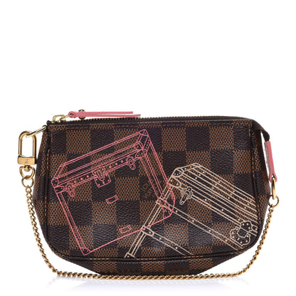 Louis Vuitton Monogram 2014 Christmas Animation Mini Pochette Accessories 1 of 9