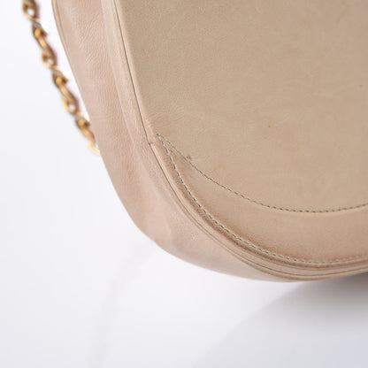 Chanel Lambskin Quilted Small Single Flap Beige 9 of 17