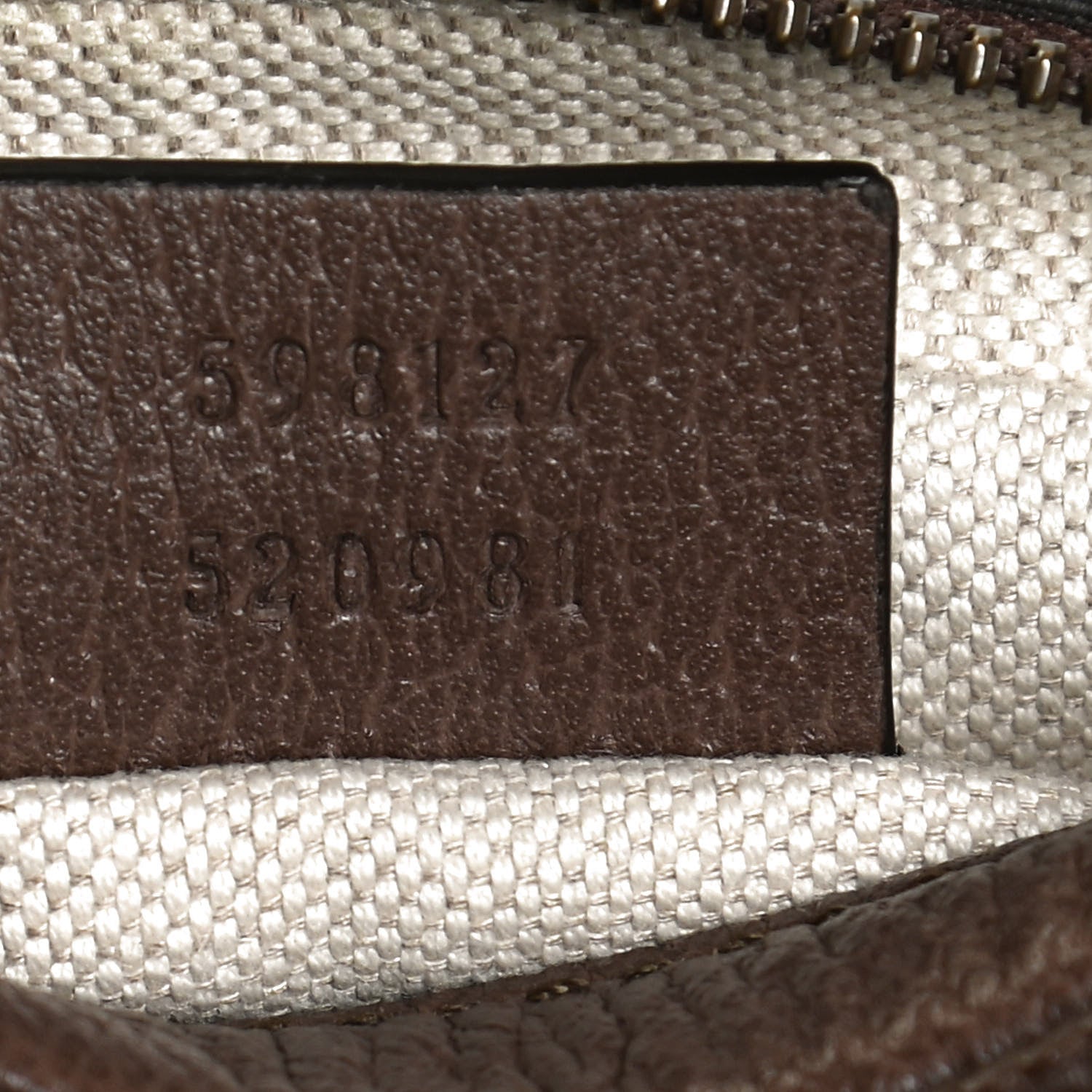 Gucci GG Supreme Monogram Web Mini Ophidia Messenger Brown 9 of 11