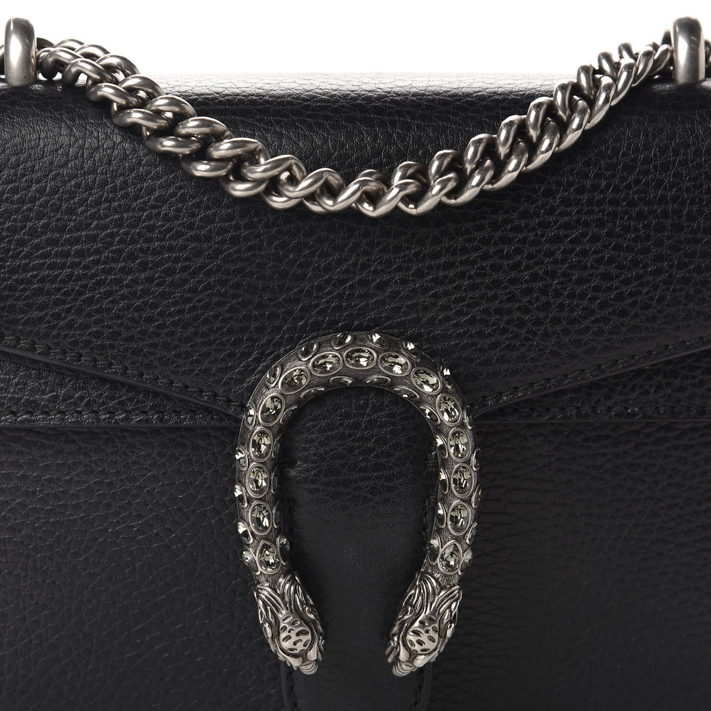 Calfskin Mini Dionysus Shoulder Bag Black