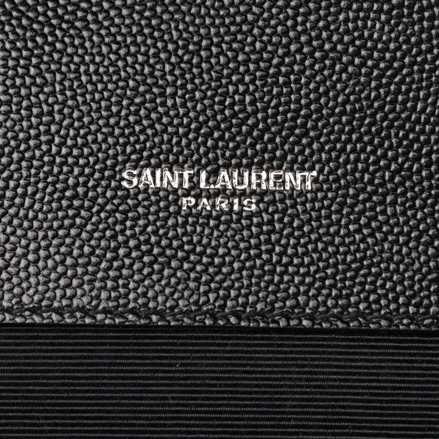 Calfskin Mixed Matelasse Triquilt Large Monogram Satchel Black