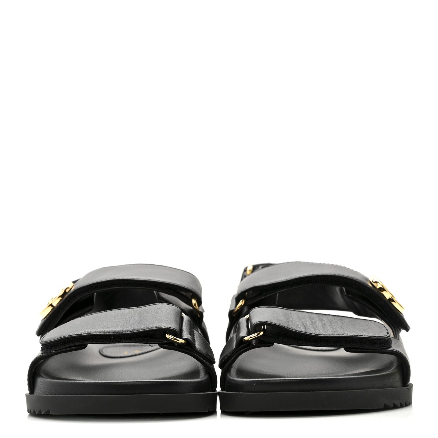 Nappa Charlotte Moritz GG Womens Dad Sandals 36.5 Black