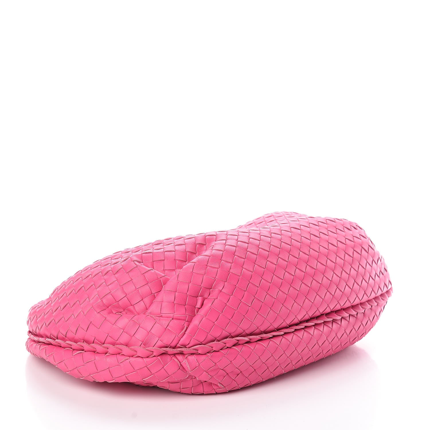 Bottega Veneta Nappa Intrecciato Medium Belly Veneta Hobo Rosa Shock 4 of 9