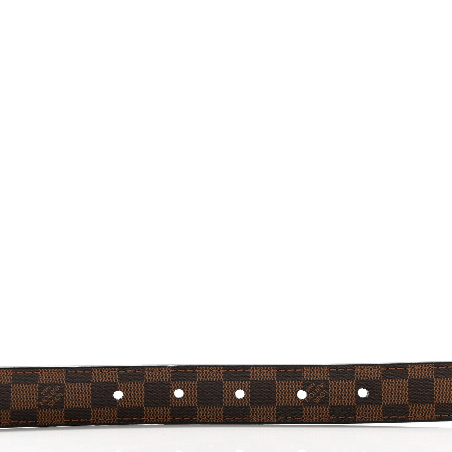 Louis Vuitton Mini Damier Ebene 25mm LV Initiales Belt 90 36 3 of 10