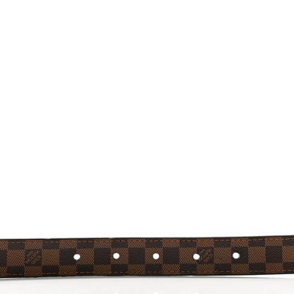 Louis Vuitton Mini Damier Ebene 25mm LV Initiales Belt 90 36 3 of 10