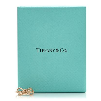 Tiffany 18K Rose Gold Twist Bow Ring 49 5 5 of 5