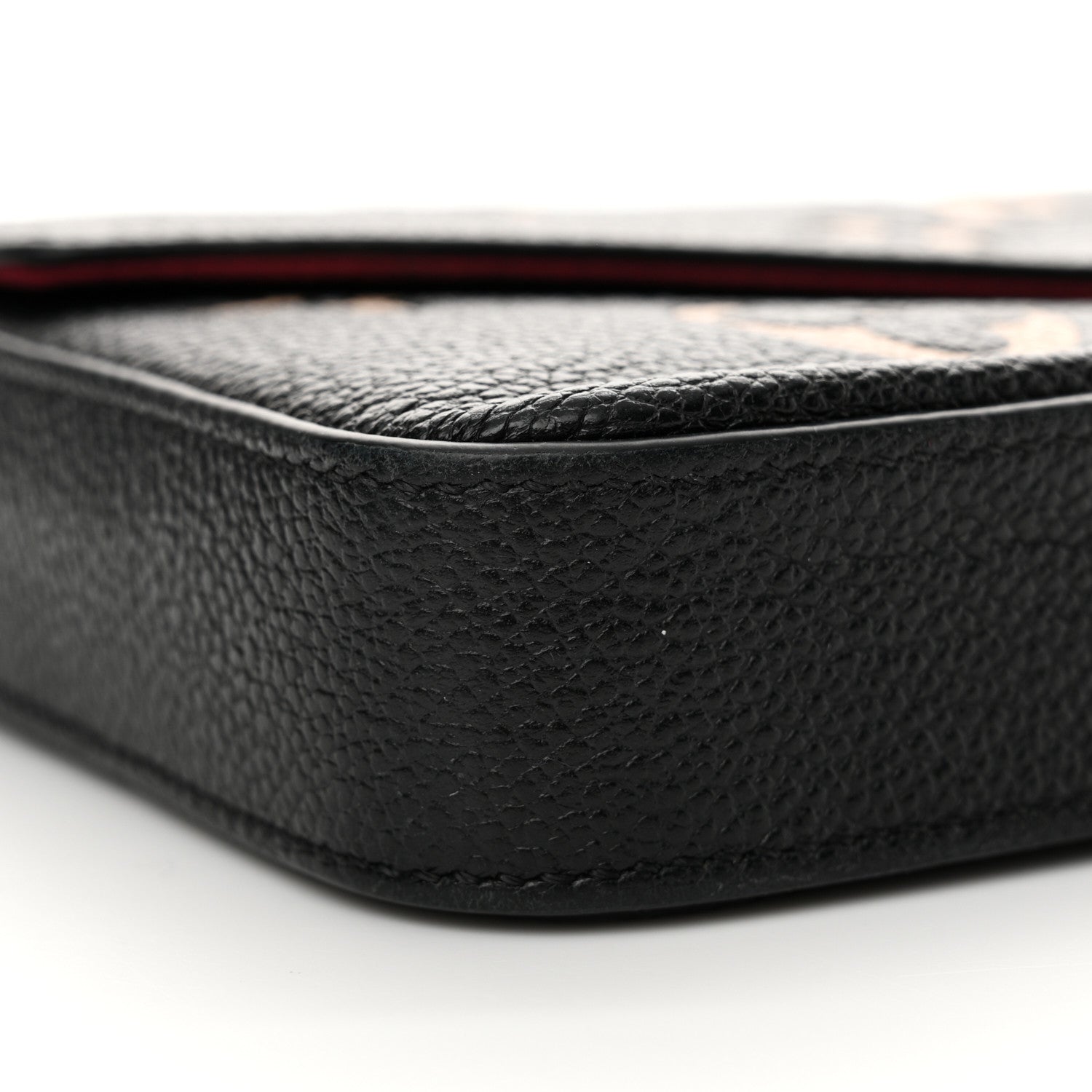 Louis Vuitton Empreinte Monogram Giant Felicie Pochette Black Beige 8 of 12