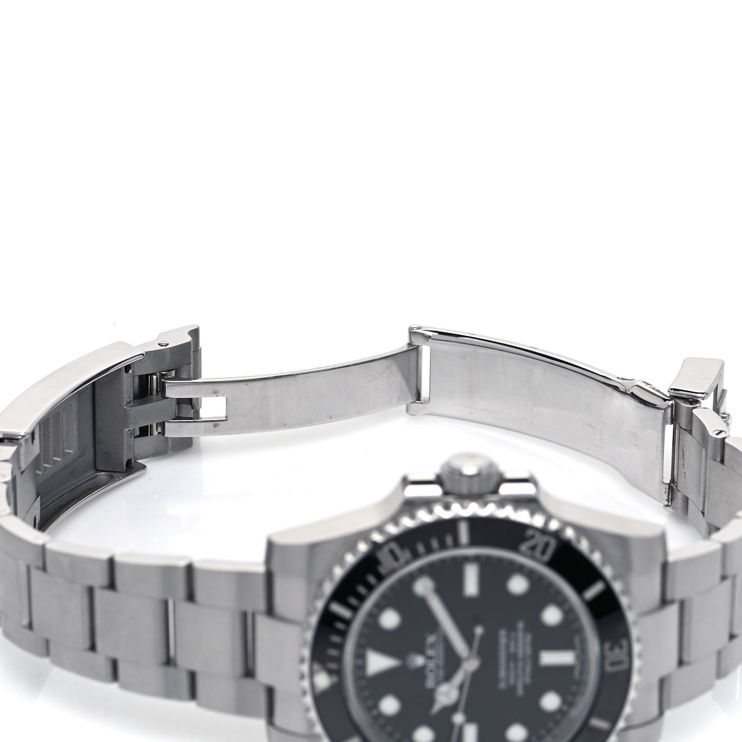 Stainless Steel 40mm Oyster Perpetual Submariner Watch Black 114060