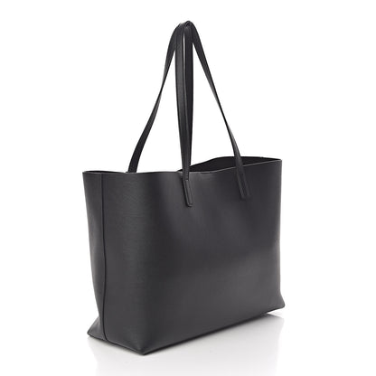 Saint Laurent Calfskin Large Shopping Tote Black 4 of 10