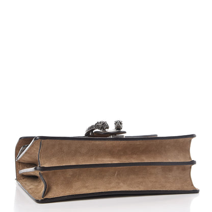 Gucci GG Supreme Monogram Small Dionysus Shoulder Bag Taupe 4 of 9