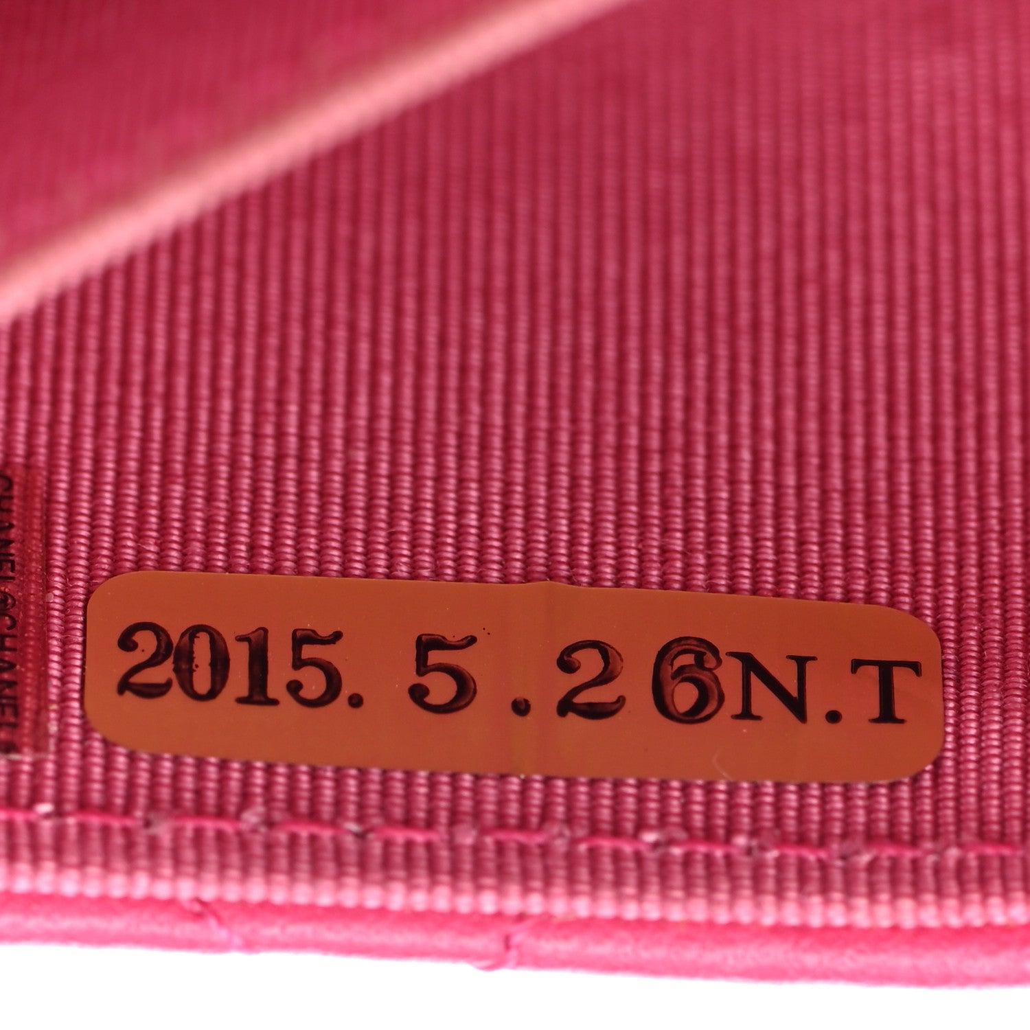 Chanel Lambskin Quilted Flap Card Holder Wallet Pink 9 of 14