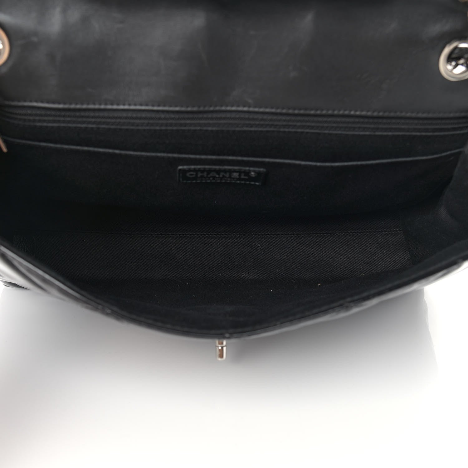 Chanel Vinyl Quilted In the Business Flap Bag Black 5 of 16