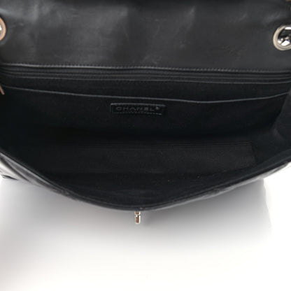 Chanel Vinyl Quilted In the Business Flap Bag Black 5 of 16