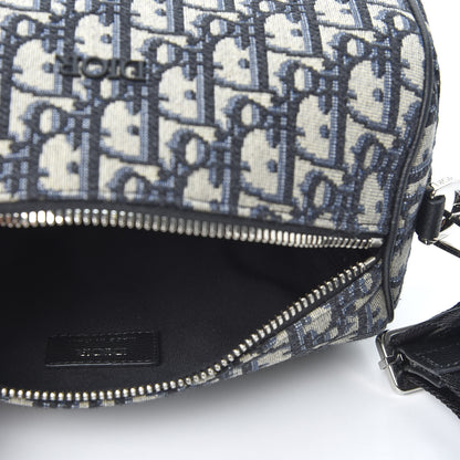 Christian Dior Oblique Roller Messenger Bag Blue 4 of 8
