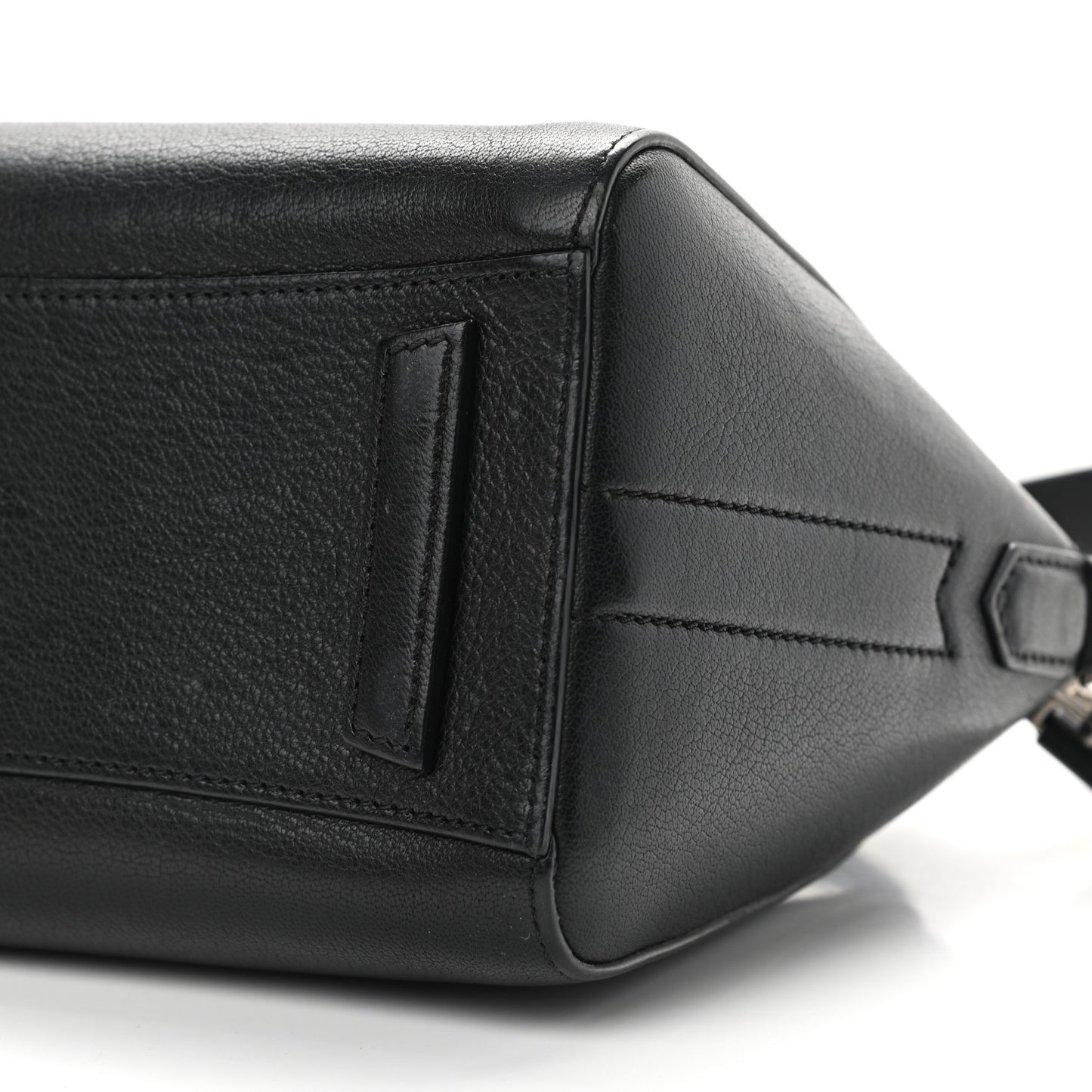Sugar Goatskin Mini Antigona Black