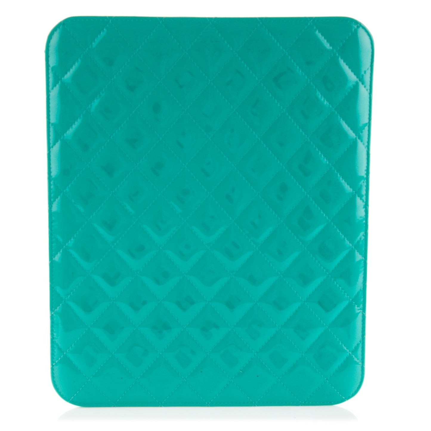 Patent Quilted iPad Case Green