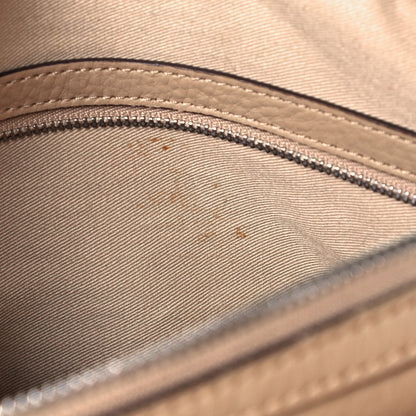 MCM Calfskin Ottomar Monogram Essential Hobo New Beige 6 of 10
