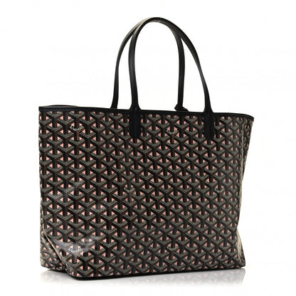Goyard Goyardine Saint Louis Claire Voie PM Black Pink 2 of 4