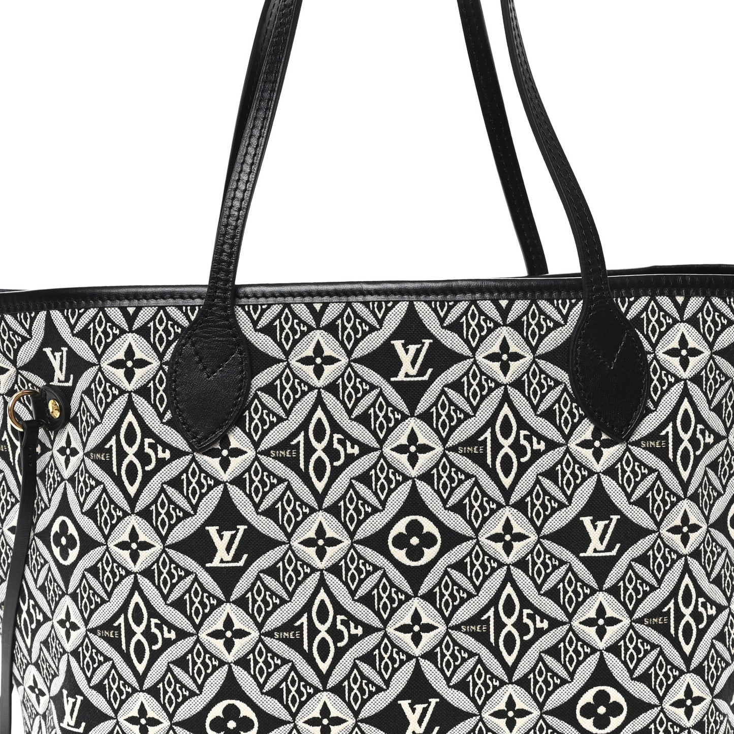 Jacquard Since 1854 Neverfull MM Grey