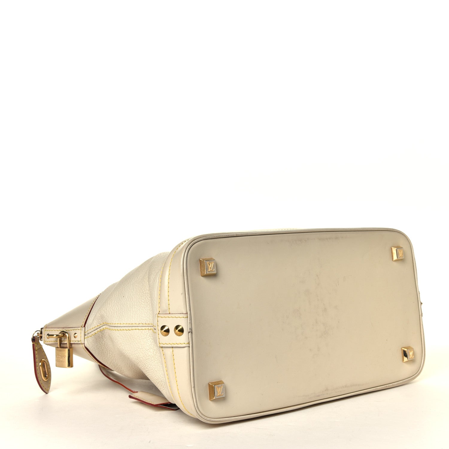 Louis Vuitton Suhali Lockit MM White 10 of 23