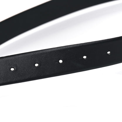 Chanel Calfskin Crystal Metal Quilted CC Belt 80 32 Black 4 of 4