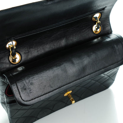 Chanel Lambskin Small Double Flap Navy 11 of 11