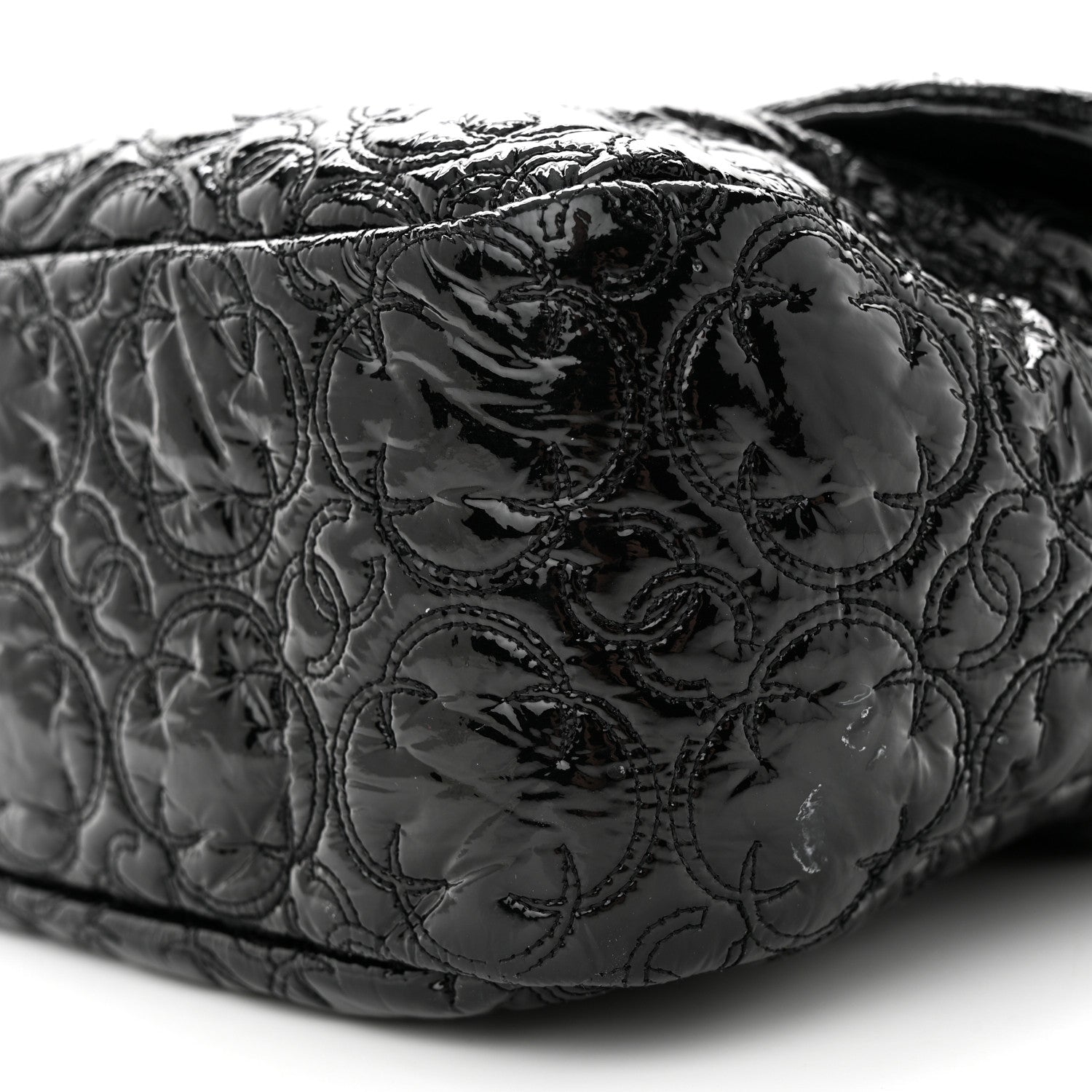 Chanel Vinyl Rock In Moscow Single Flap Black 10 of 10