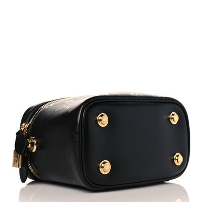 Louis Vuitton Monogram Ink Vanity PM Black 3 of 9