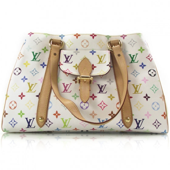 Monogram Multicolor Aurelia GM White