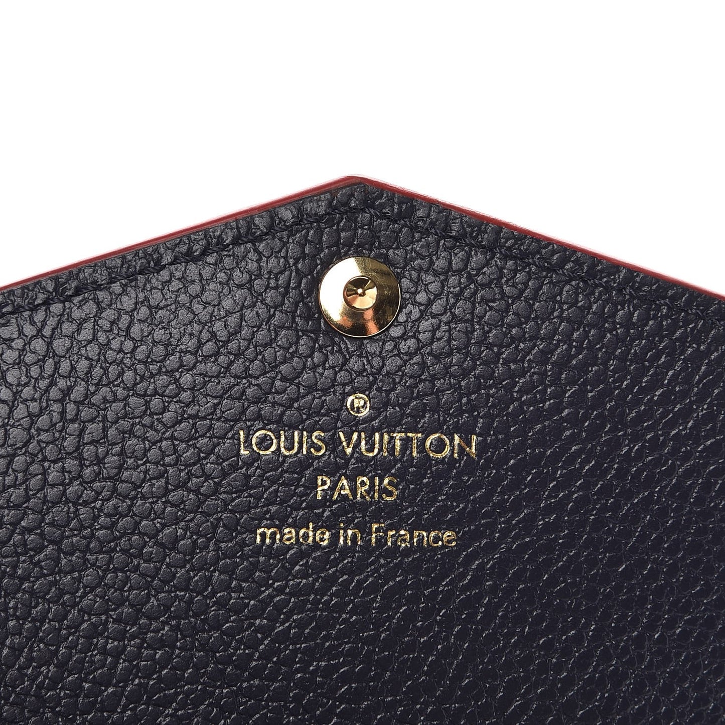 Empreinte Key Pouch Marine Rouge