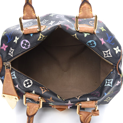 Louis Vuitton Monogram Multicolor Speedy 30 Black 5 of 18