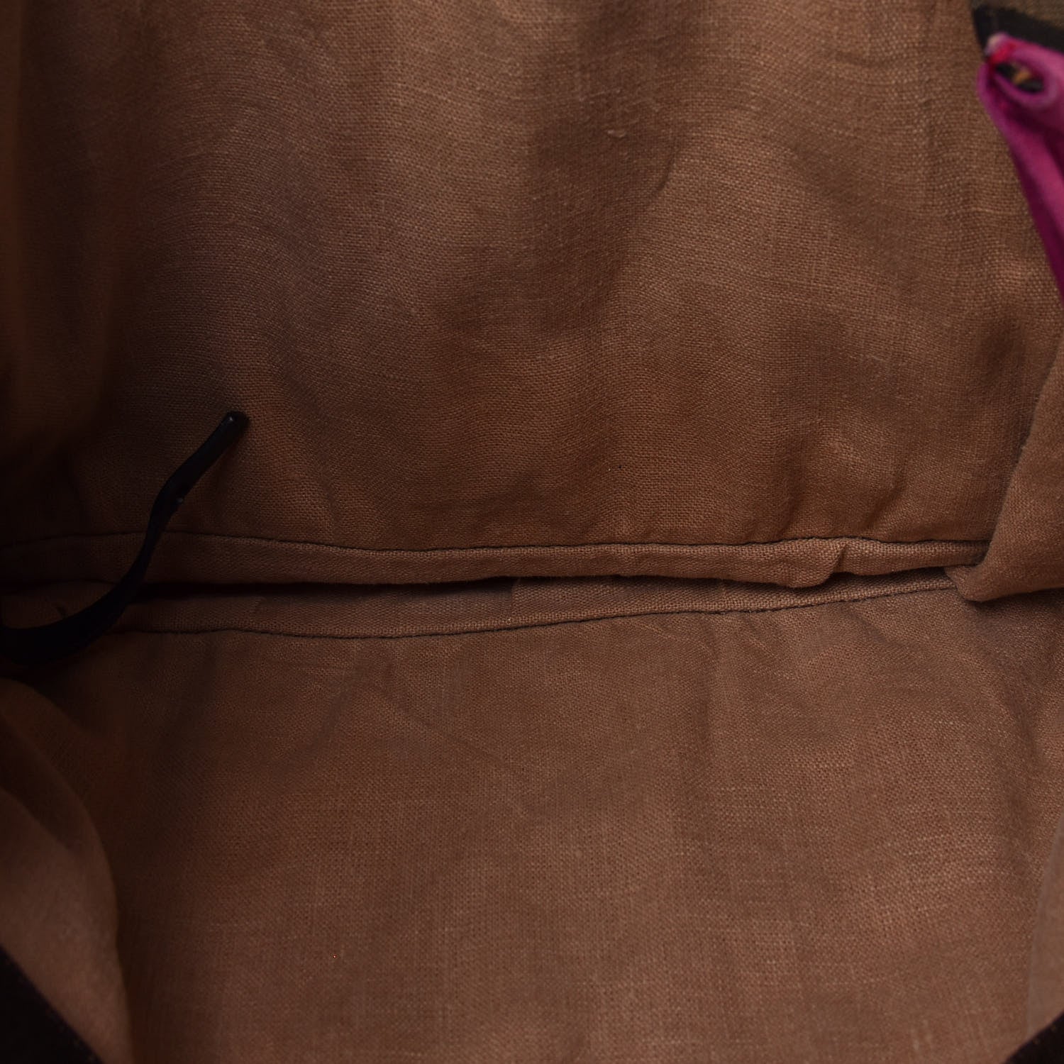 Fendi Pequin Small Shopping Tote Fuchsia 4 of 5