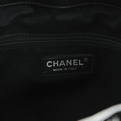 Chanel Patent Quilted Timeless CC Soft Tote Black 6 of 9