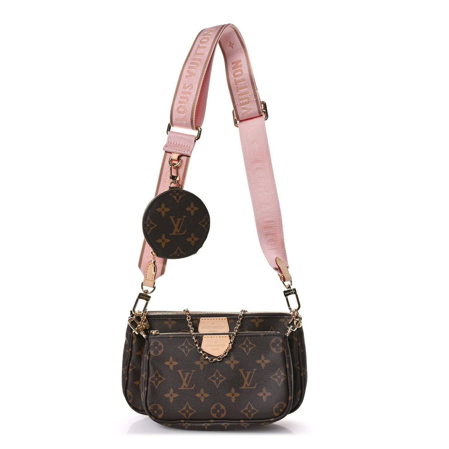 Louis Vuitton Monogram Multi Pochette Accessories Rose Clair 1 of 10