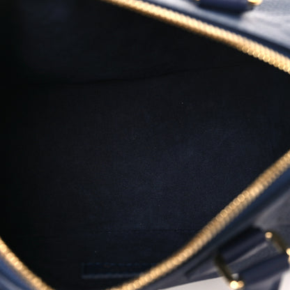Louis Vuitton Empreinte Monogram Giant Speedy Bandouliere 20 Navy 5 of 9