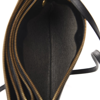 Celine Lambskin Small Trio Crossbody Bag Black 7 of 13