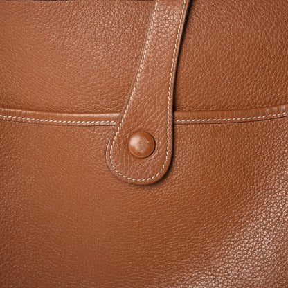 Hermes Taurillon Clemence Evelyne II GM Gold 9 of 15