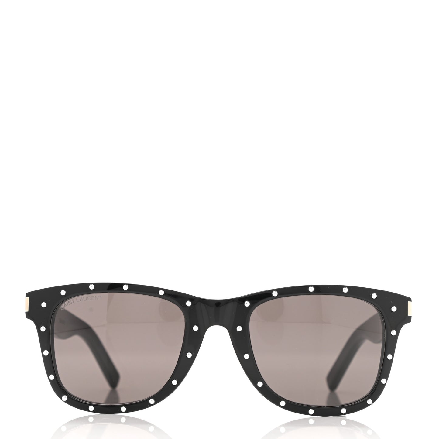 Acetate Studded SL51 Sunglasses Black