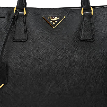 Prada Saffiano Lux Large Tote Black 10 of 14