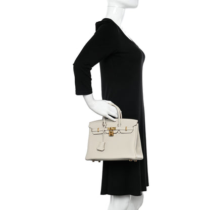Hermes Togo Birkin 25 Beton 2 of 11