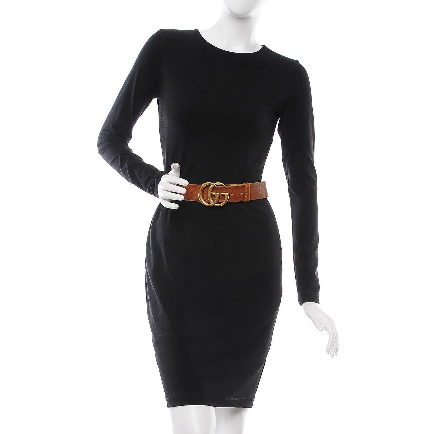 Faded Calfskin Double G 40mm Belt 85 34 Cuir