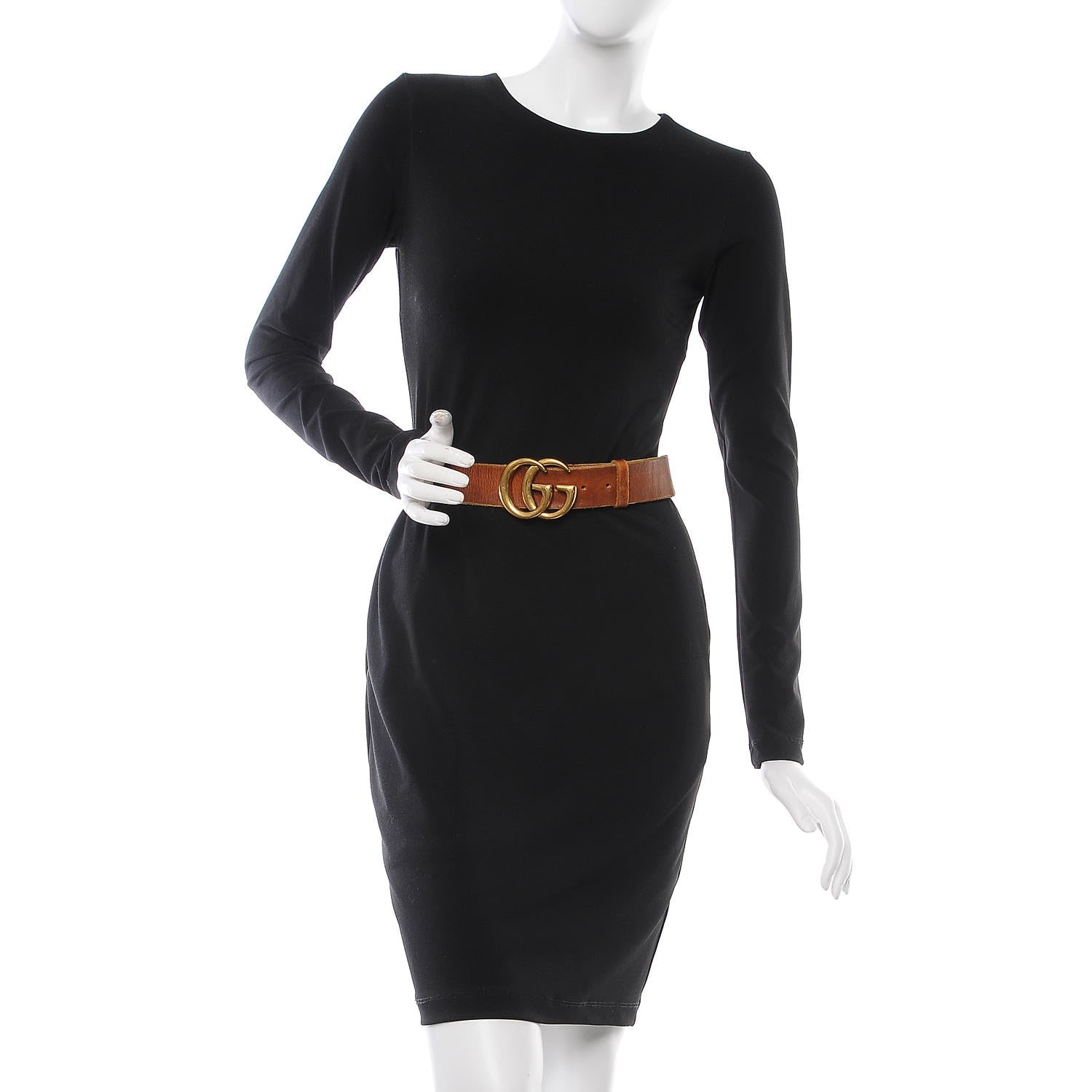 Gucci Faded Calfskin Double G 40mm Belt 85 34 Cuir 2 of 8
