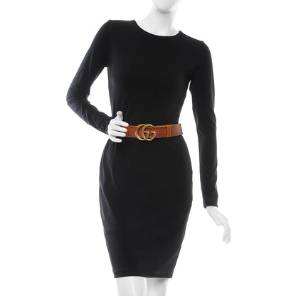 Gucci Faded Calfskin Double G 40mm Belt 85 34 Cuir 2 of 8