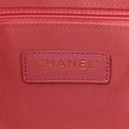 Chanel Caviar Quilted A Real Catch Clutch Pink 6 of 10